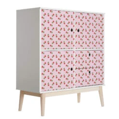 Furniture Wrap - Pink Flowers
