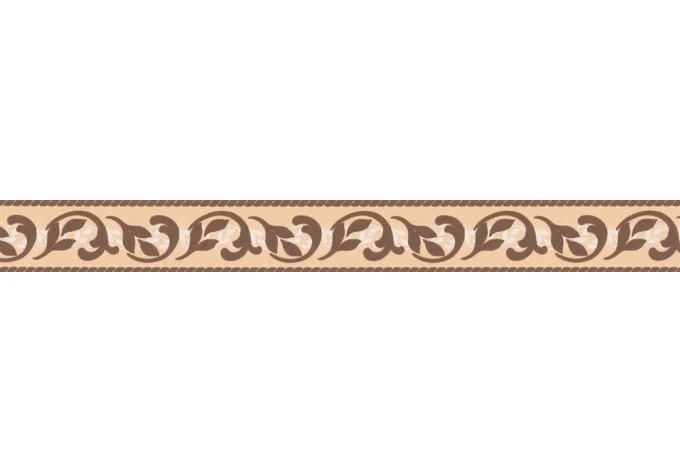 A.S. Création Border 8 Beige, Brown