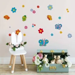 Happy Butterflies Wall Sticker Set