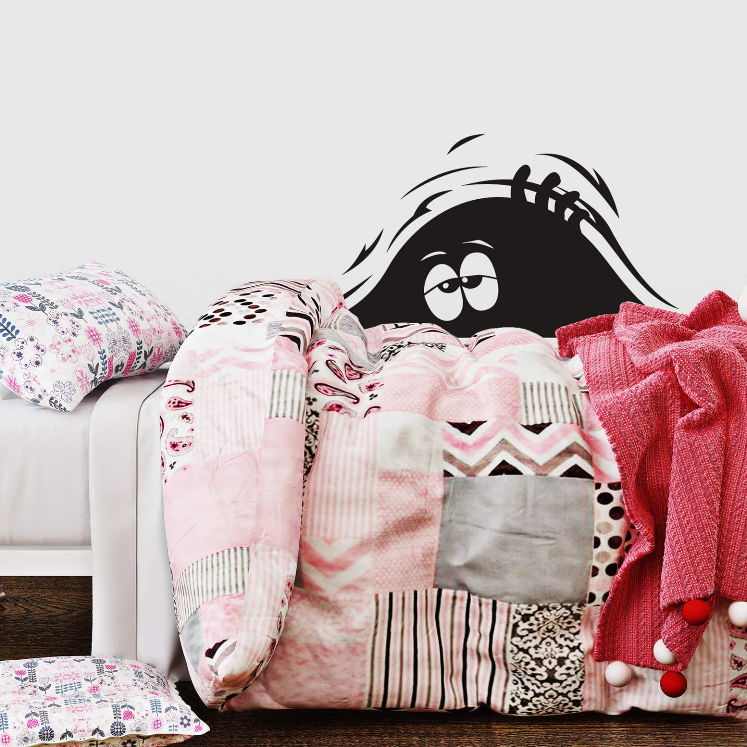 Tired Monster Wall Sticker - Image 2