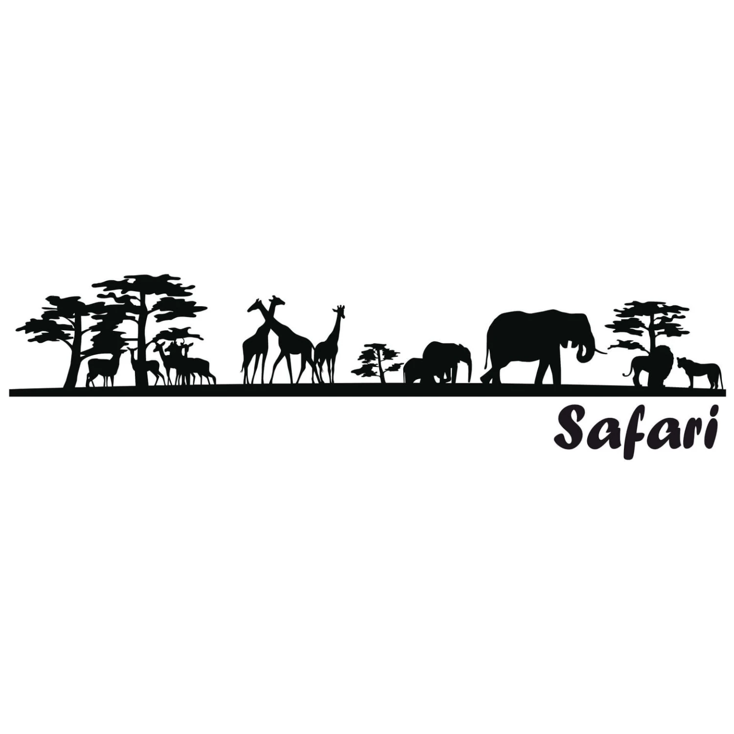 Safari 1 Wall Sticker - Image 2