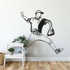 Baseball 9 Wall Sticker