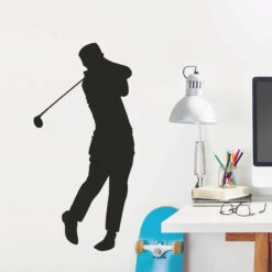Golf Player 2 Wall Sticker