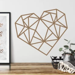 Wall Sticker Origami Heart