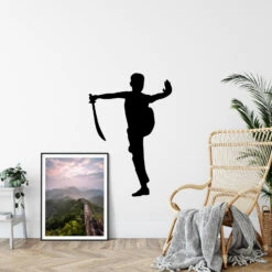 Wall Sticker Fighting 01