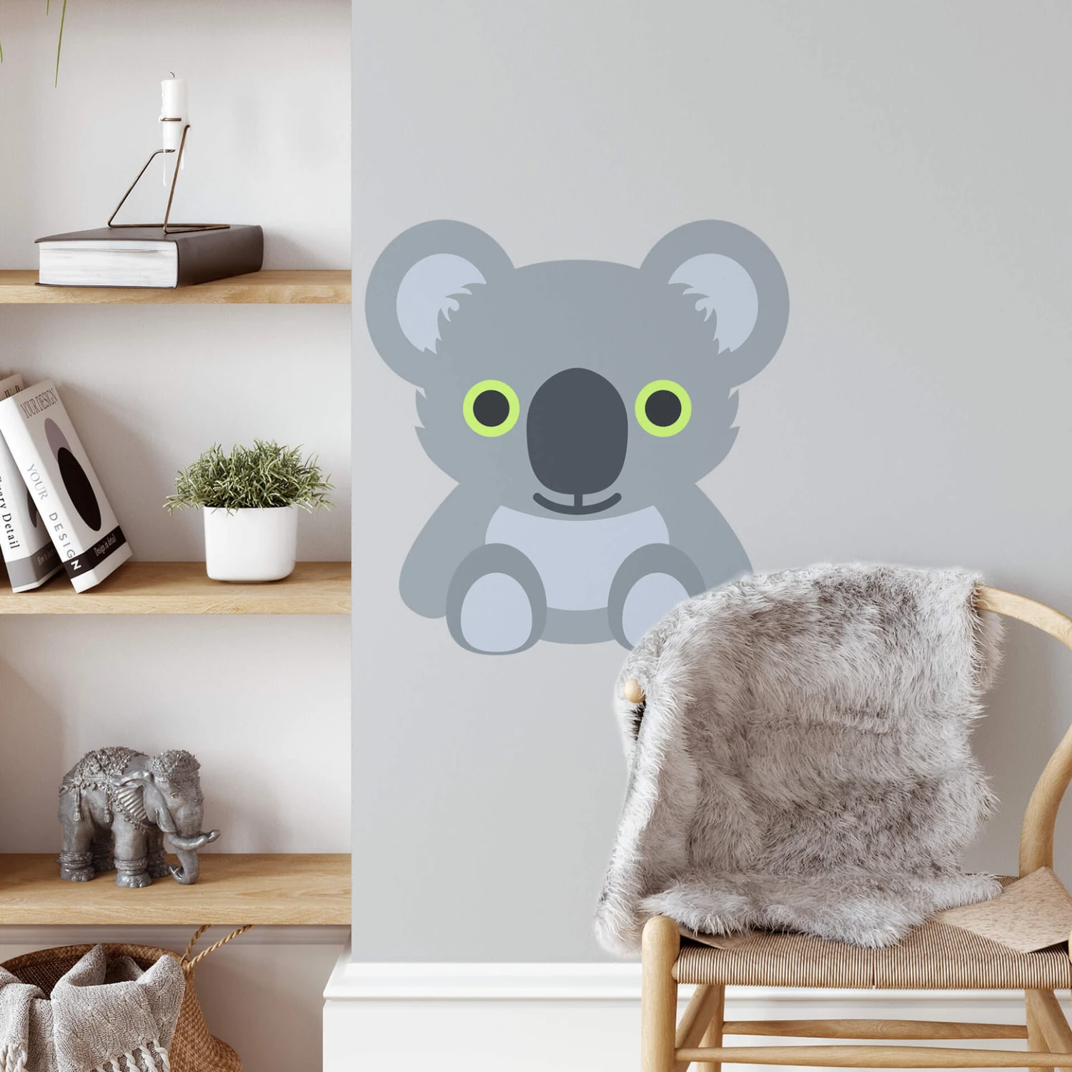 Wall Sticker Emoji Koala