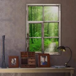 Trompe L'oeil Wall Sticker - Sunny Forest
