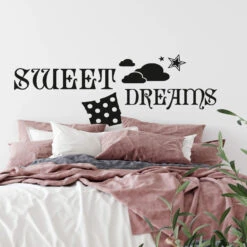 Sweet Dreams Pillows Wall Sticker