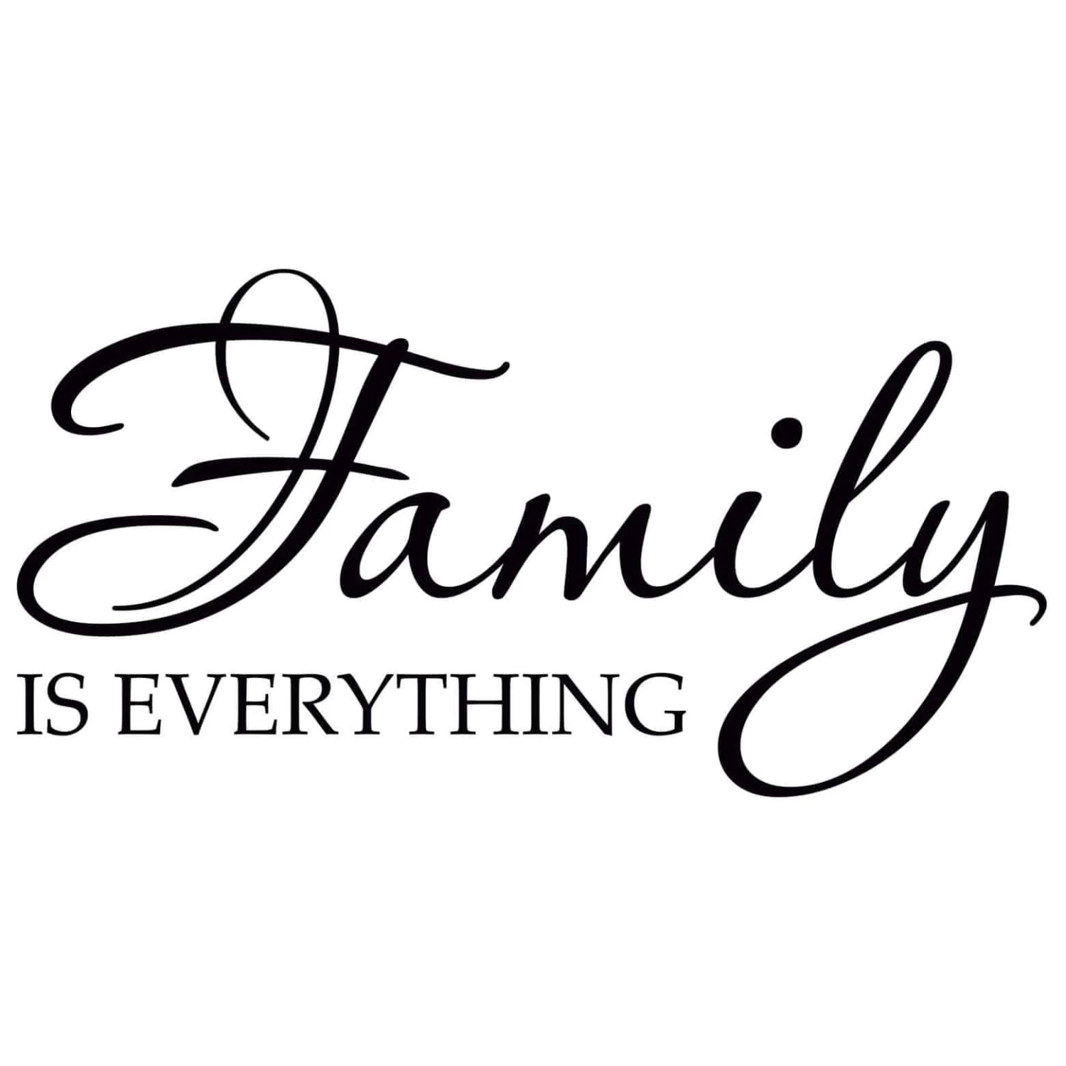 Family Is Everything Wall Sticker - Image 2