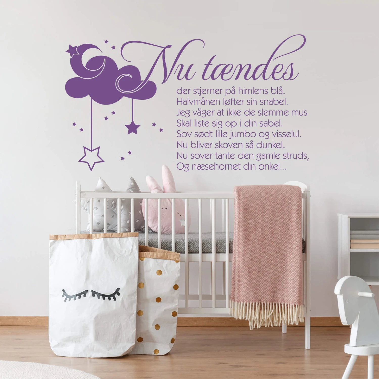 Nu Tændes Der Stjerner... Wall Sticker