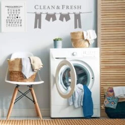 Clean And Fresh Wall Sticker