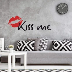 Kiss Me (2-colours) Wall Sticker