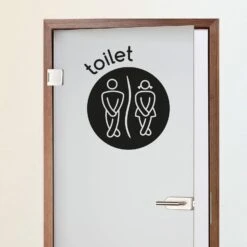 Toilet 1 Wall Sticker