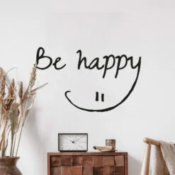 Be Happy Wall Sticker