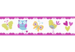 A.S. Création Borders Only Borders 8 Blue, Colourful, Orange