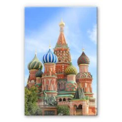 Acrylic Glass St. Basilius Cathedral Moscow