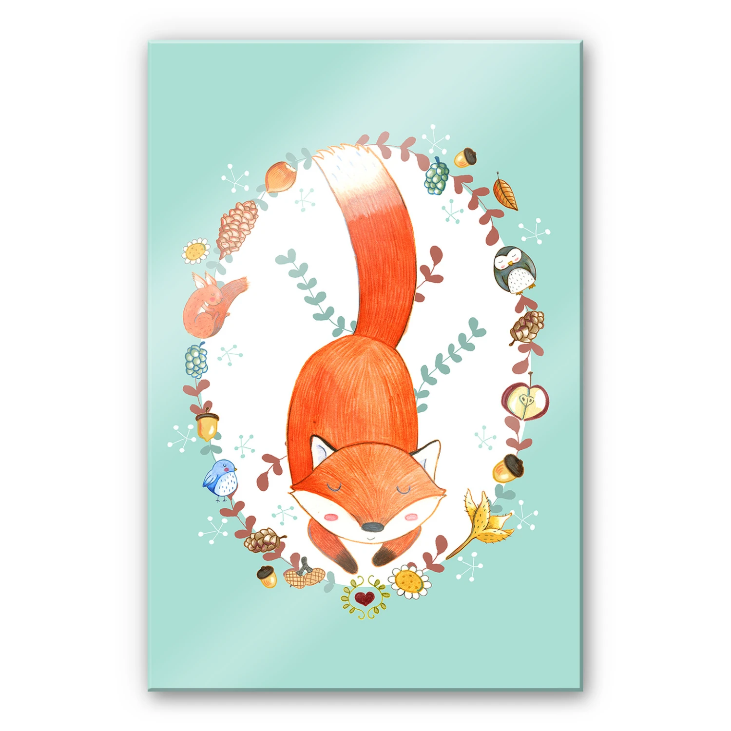 Acrylic Print Loske - Sleeping Forest