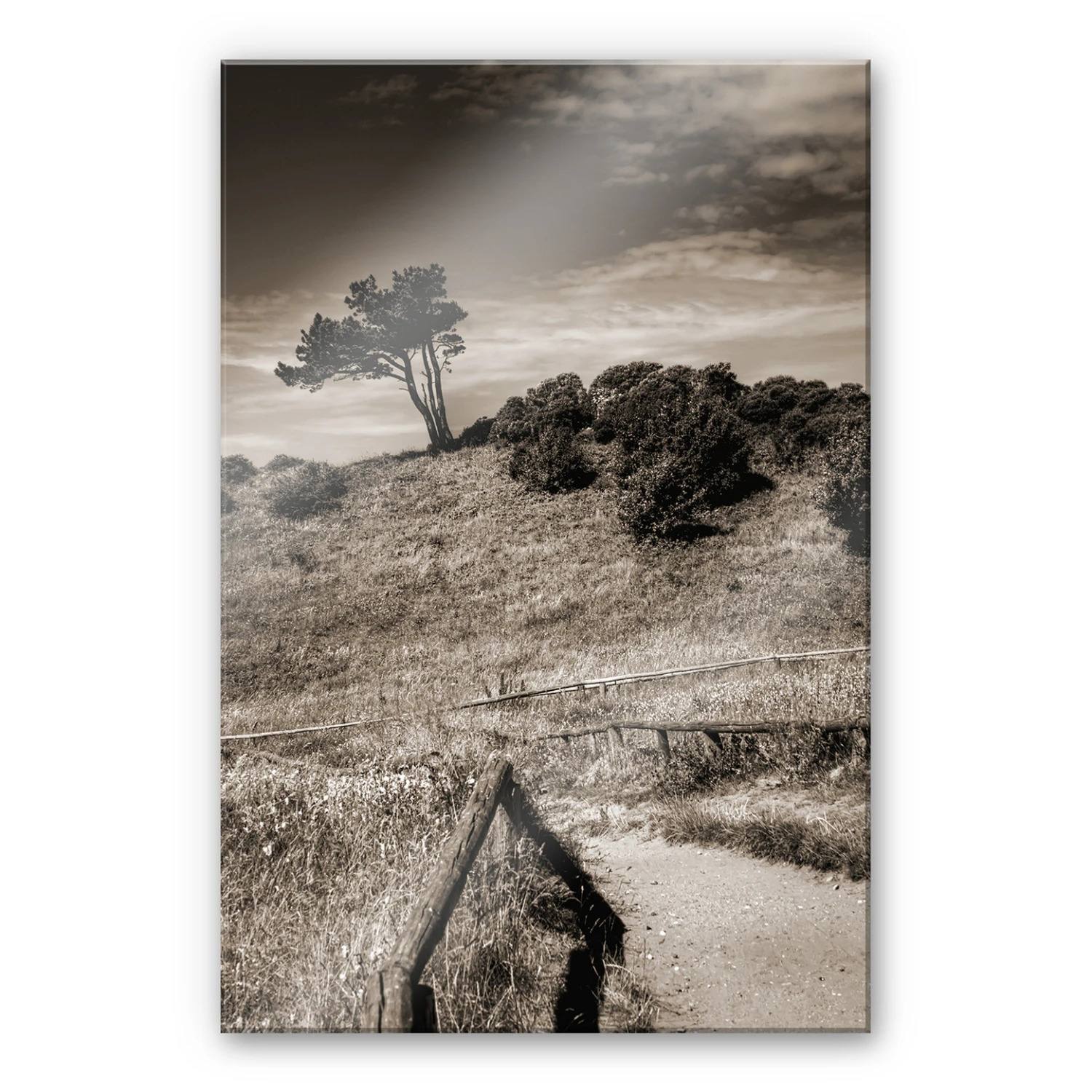 Acrylic Glass Landscape On Hiddensee
