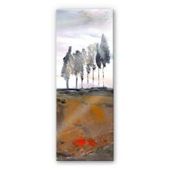 Acrylic Glass Niksic - Tree Avenue - Panorama