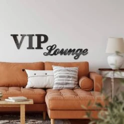 Acrylic Letters VIP Lounge