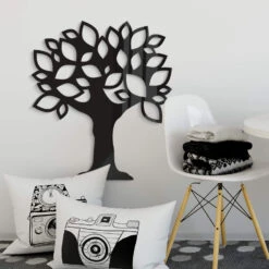 Acrylic Art - Tree With Leaves