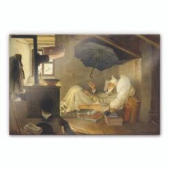 Spitzweg - The Poor Poet - Acrylic Glass
