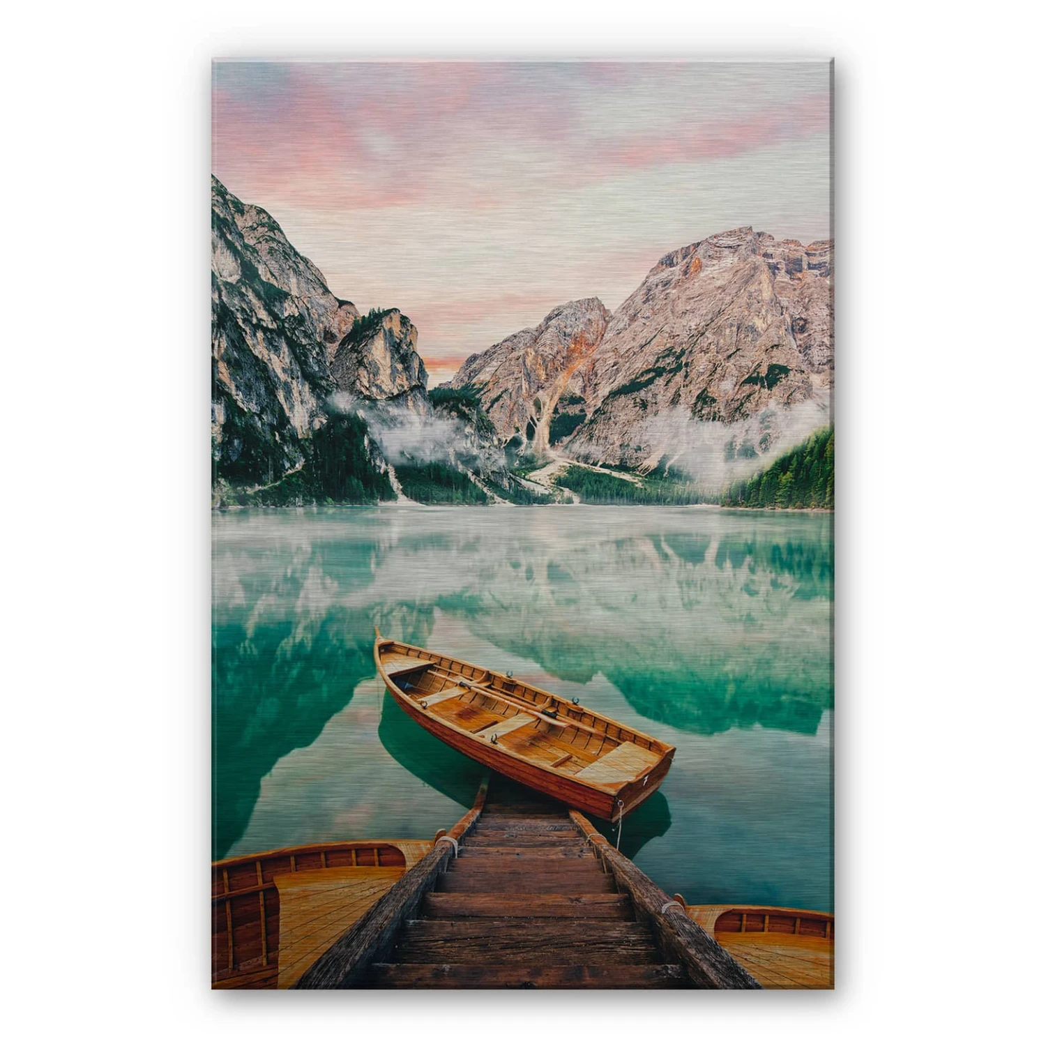 Aluminium Dibond Silver – Lago Die Braies