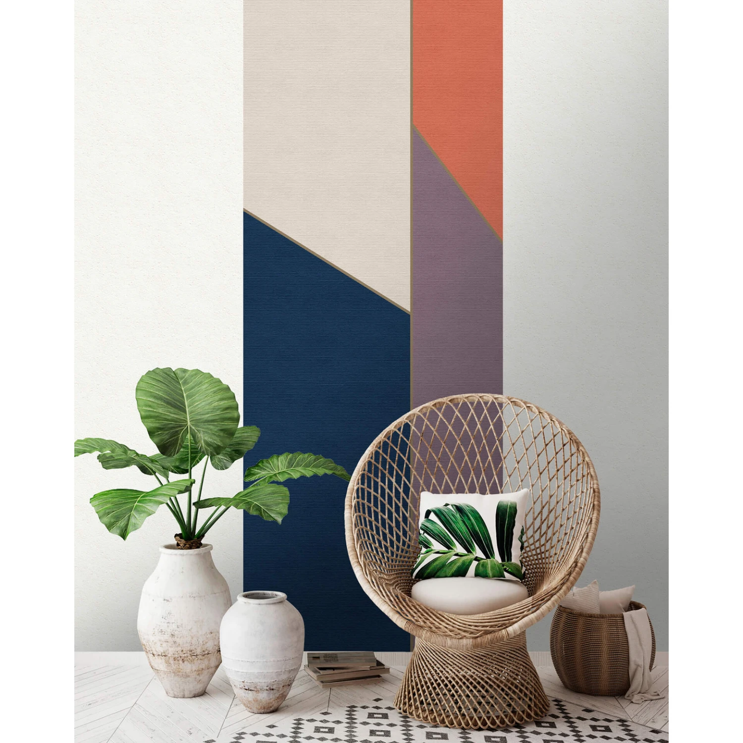 Livingwalls Photo Wallpaper Walls By Patel 2 Geometry Panel 2