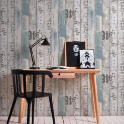 A.S. Création Paper Wallpaper Boys & Girls 5 Beige, Blue, Grey