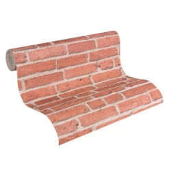 A.S. Création Non-woven Wallpaper Best Of Wood`n Stone 2nd Edition Beige, Red