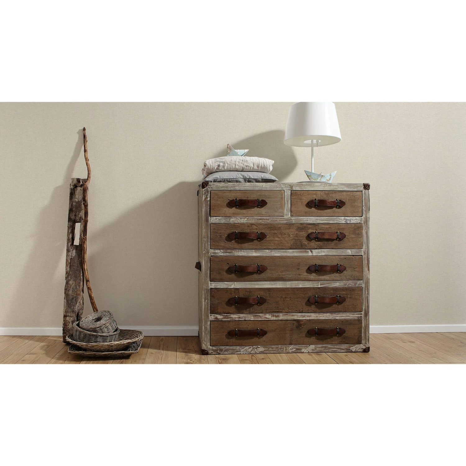 A.S. Création Modern Uni Wallpaper In Grey Plain Non-woven Wallpaper - Image 3