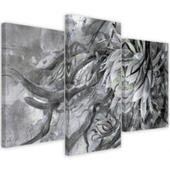 3 Piece Canvas Print, Flower Of The Queen Of The Night