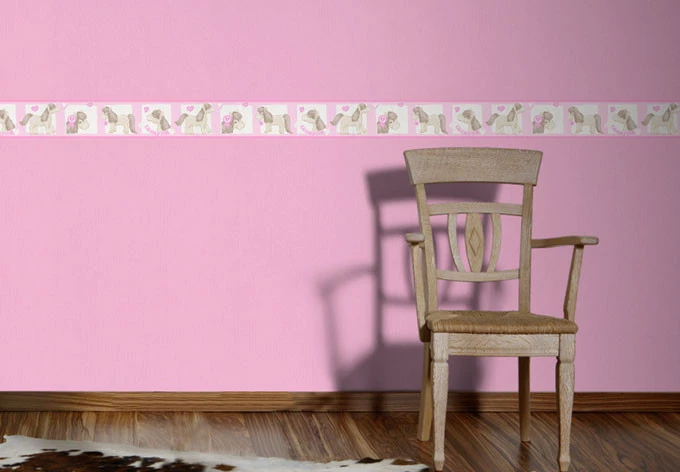 A.S. Création Borders Boys & Girls 4 Beige, Pink, Red - Image 2