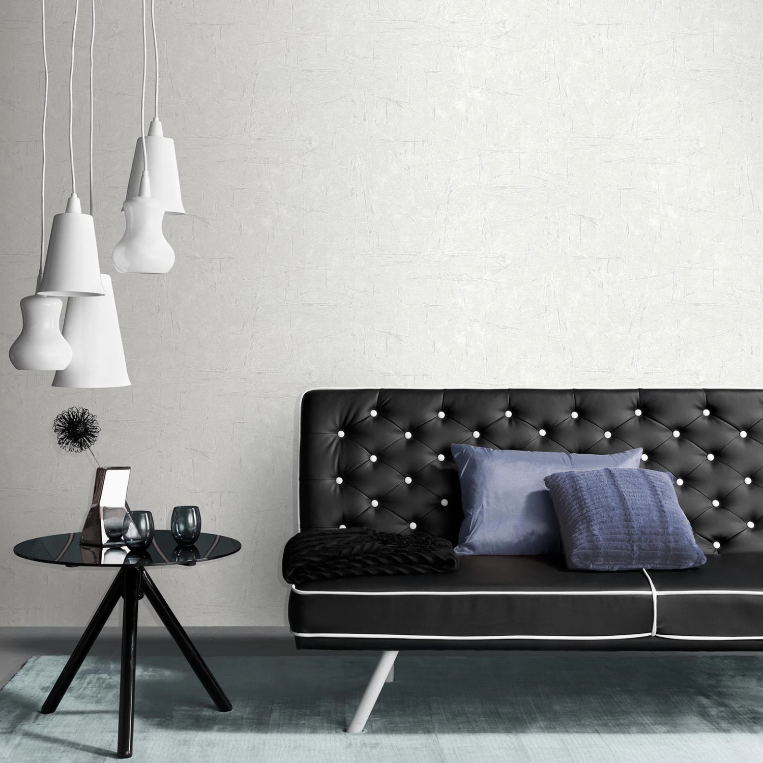 Erismann Non-woven Wallpaper Focus White