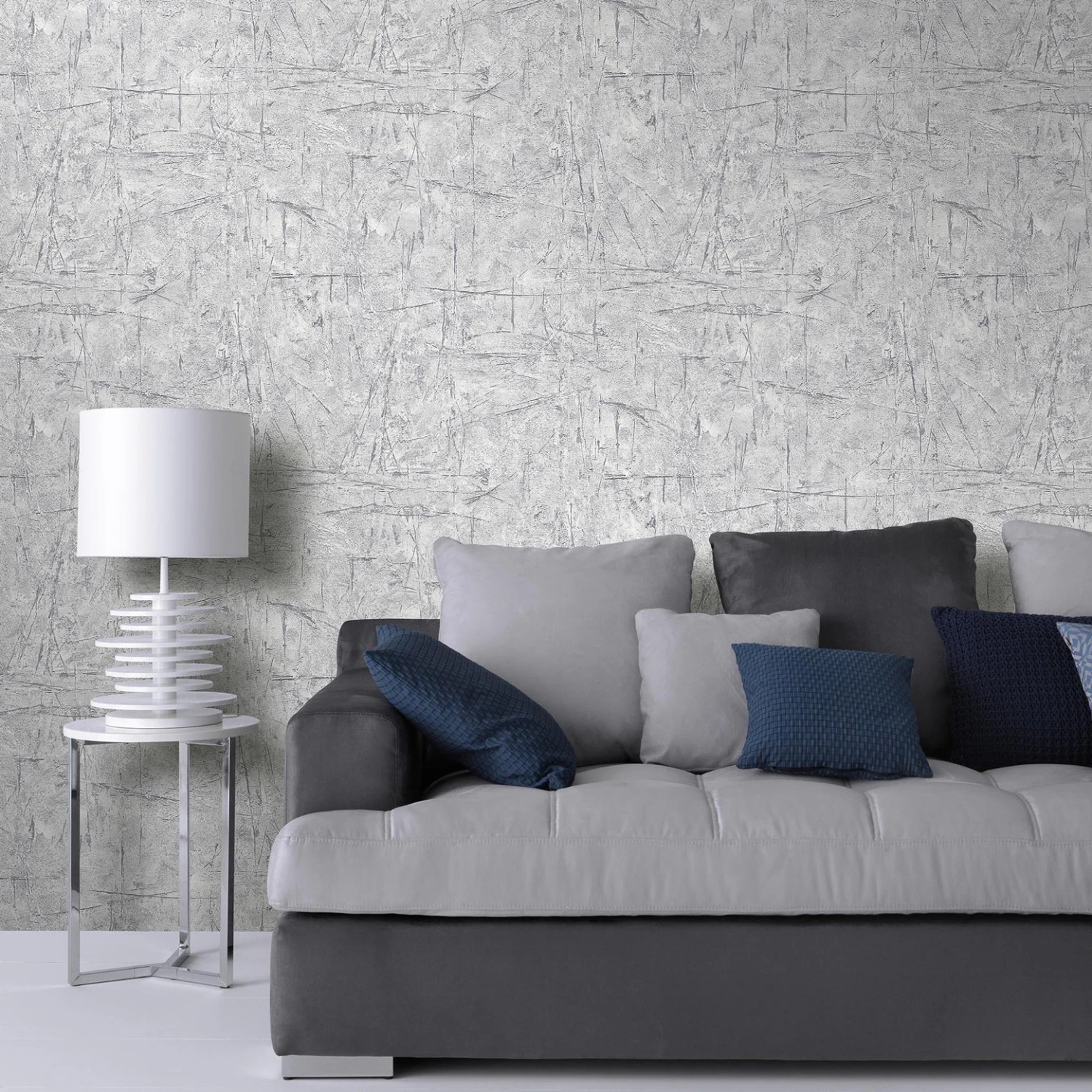 Erismann Non-woven Wallpaper Focus Grey