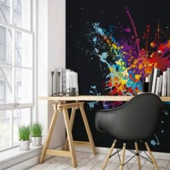 Colour Explosion - Photo Wallpaper