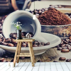 Coffee Dream - Photo Wallpaper