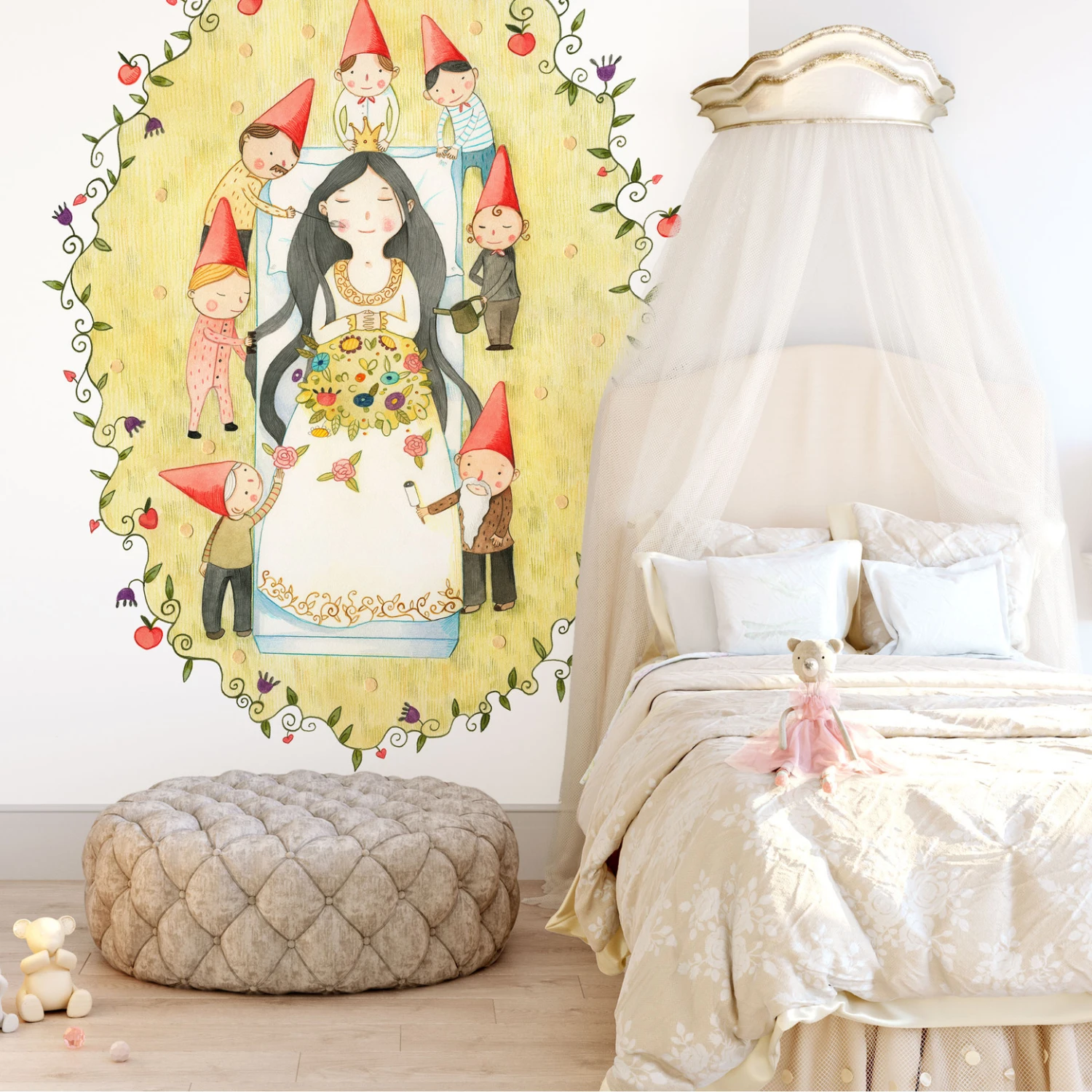 Loske - Snow White - Photo Wallpaper