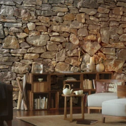 Komar Photo Wallpaper Paper Stone Wall