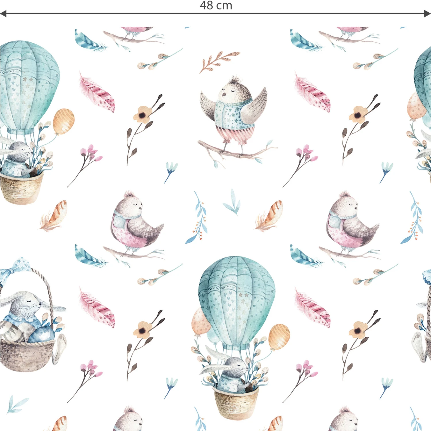 Patterned Wallpaper Kristina Kvilis – Ballooning - Image 3