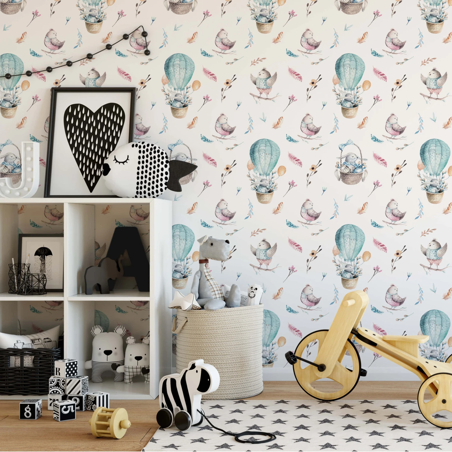 Patterned Wallpaper Kristina Kvilis – Ballooning - Image 4