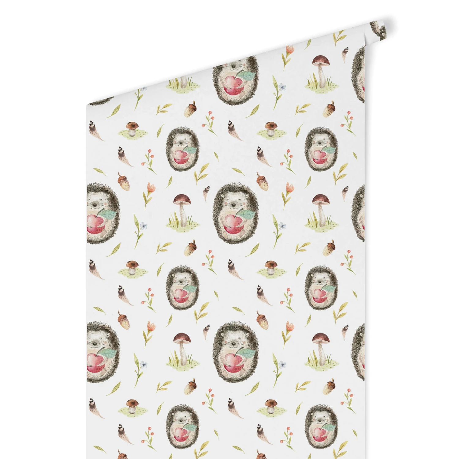 Patterned Wallpaper Kristina Kvilis – Hedgehogs - Image 2