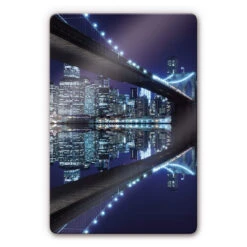 Brooklyn Bridge Glass Art