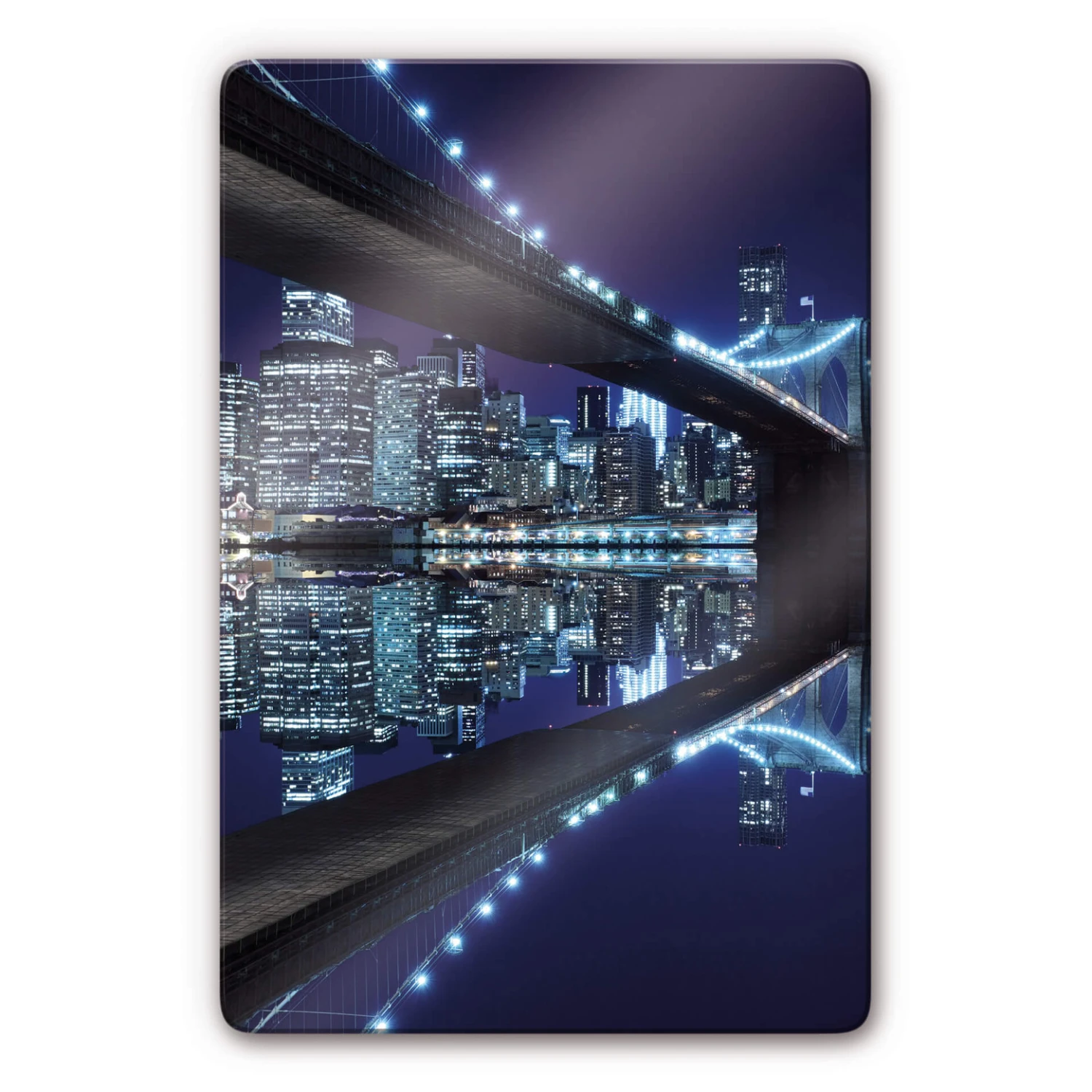 Brooklyn Bridge Glass Art