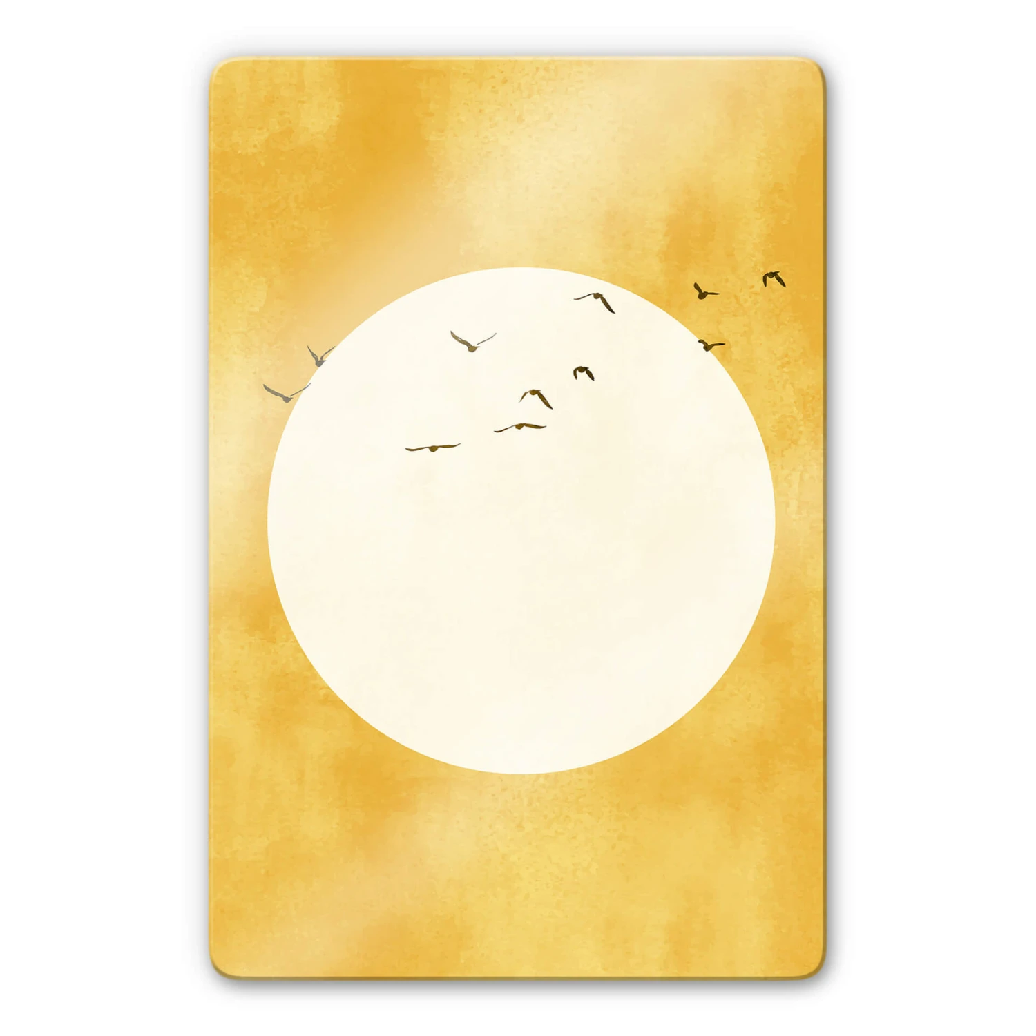 Glass Print Kubistika - Sunshine