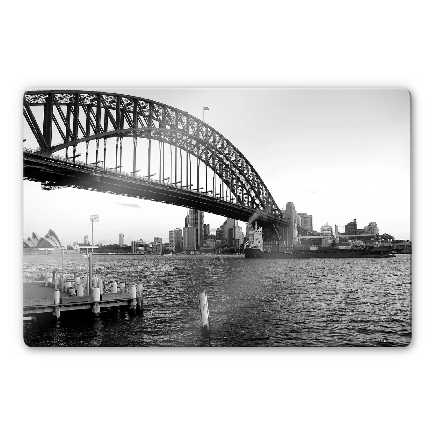 Sydney Harbour Bridge Glass Art