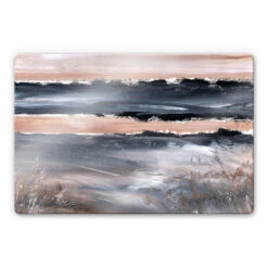 Glass Print Niksic - At Sea