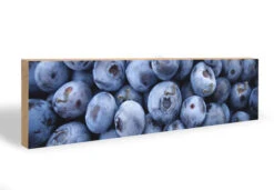 Key Holder - Blue Berries + 5 Hooks