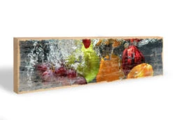 Key Holder - Fresh Fruit + 5 Hooks