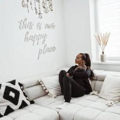 Wooden Letters Poplar - This Is Our Happy Place